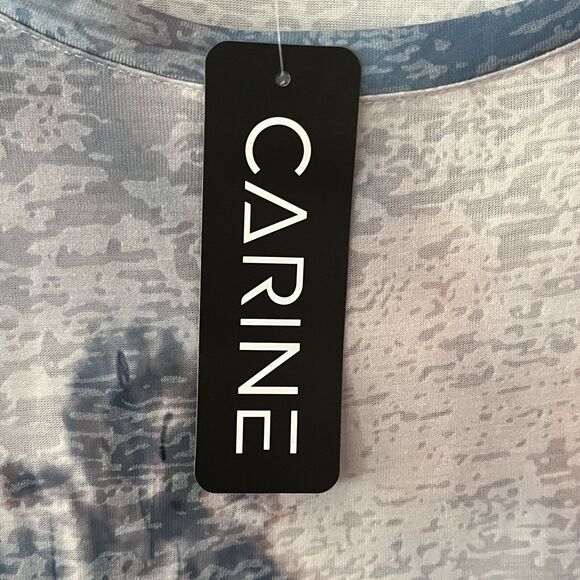 Midi Dress SZ S Sea Ocean Nautical Semi Sheer Mesh Skirt Art to Wear Grunge - Picture 11 of 16